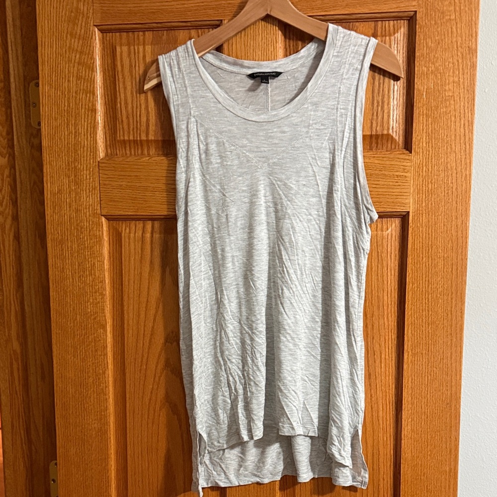 Banana Republic Light Gray Tank Top